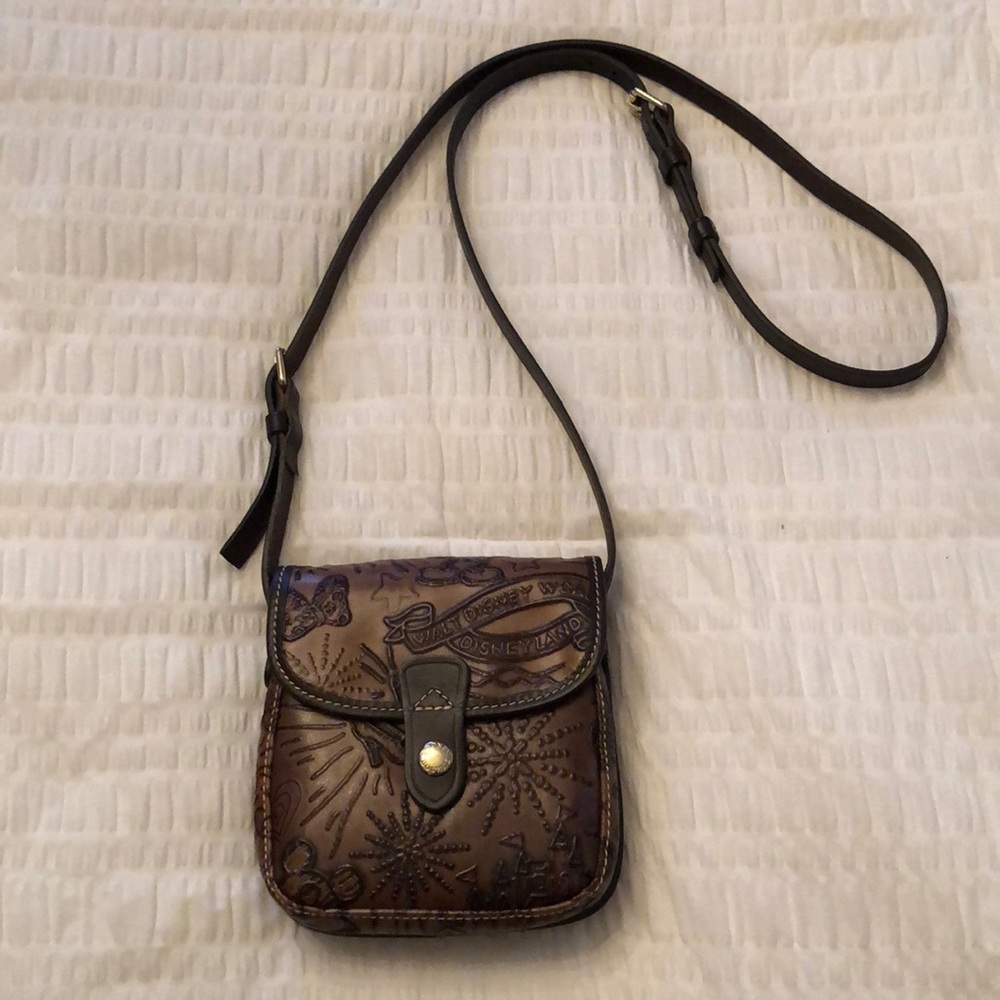 Disney Dooney and Bourke leather sketch crossbody